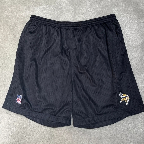 Reebok Minnesota Vikings Sideline Mesh Drawstring Shorts With PocketsMen's 2XL - Picture 1 of 6